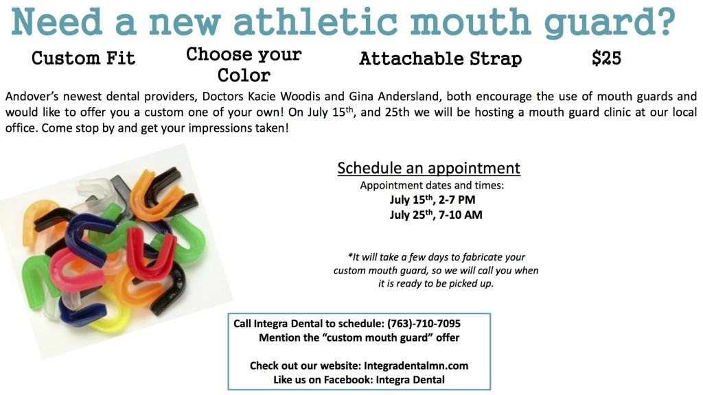 Athletic Mouth Guard Clinic